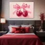 Wall Art titled: Sweet Temptation in a Horizontal format with: Pink, and Pastel Colors; Decoration the Bedroom wall