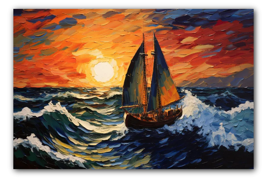 Red Dawn, Wet Sail artwork