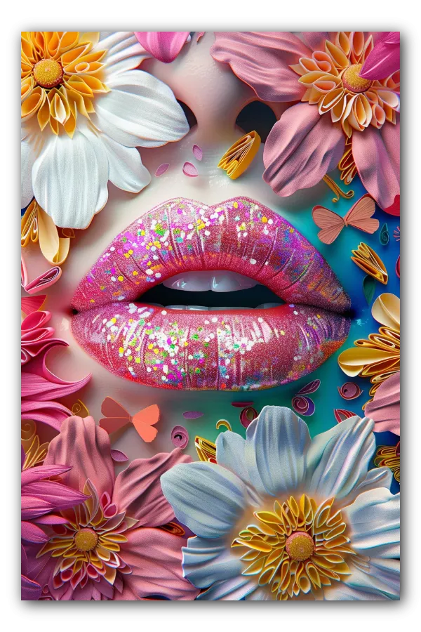 Kiss in Secret Garden artwork