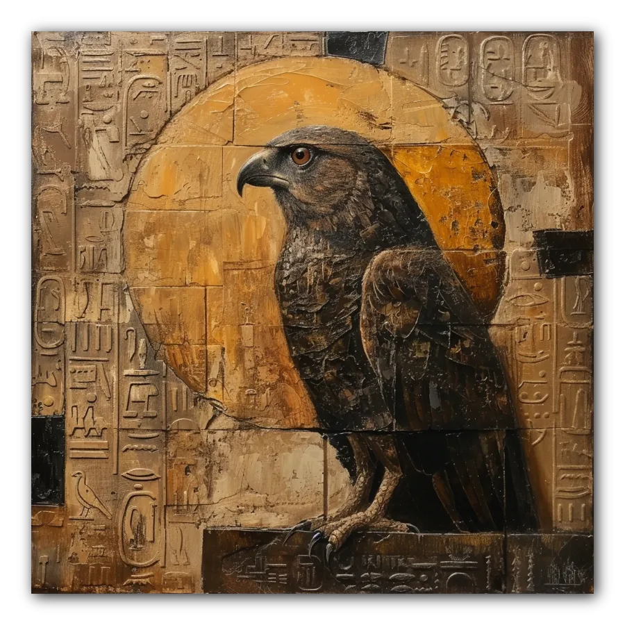 Cuadro titulado: Custodio de Horus