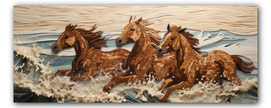 Galloping in Freedom artwork