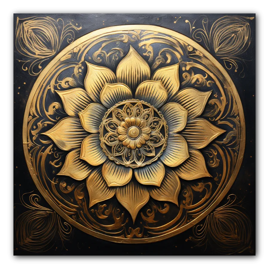 Lotus of the Golden Stillness artwork