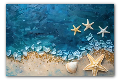 Artwork titled:  Sea Crystals