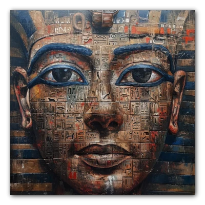 Cuadro Titulado: El Faraón Codificado