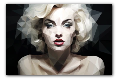 Cuadro Polígonos de Marilyn
