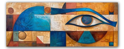 Cuadro Titulado: Vigía de Horus