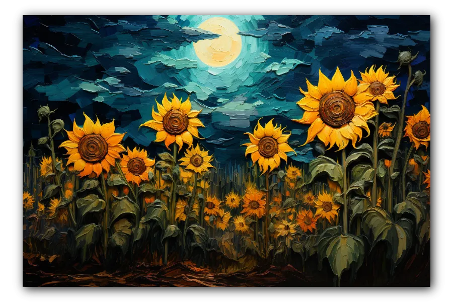 Sunflower Night artwork