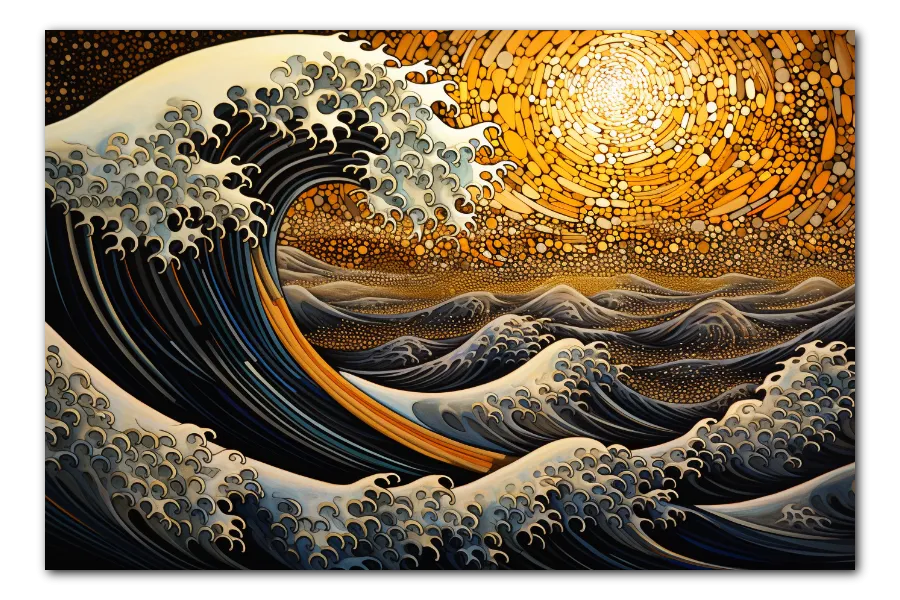 Golden Wave artwork