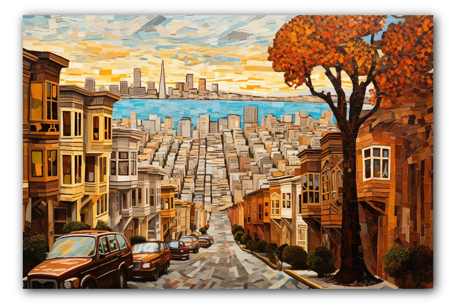 Cuadro titulado: San Francisco es única