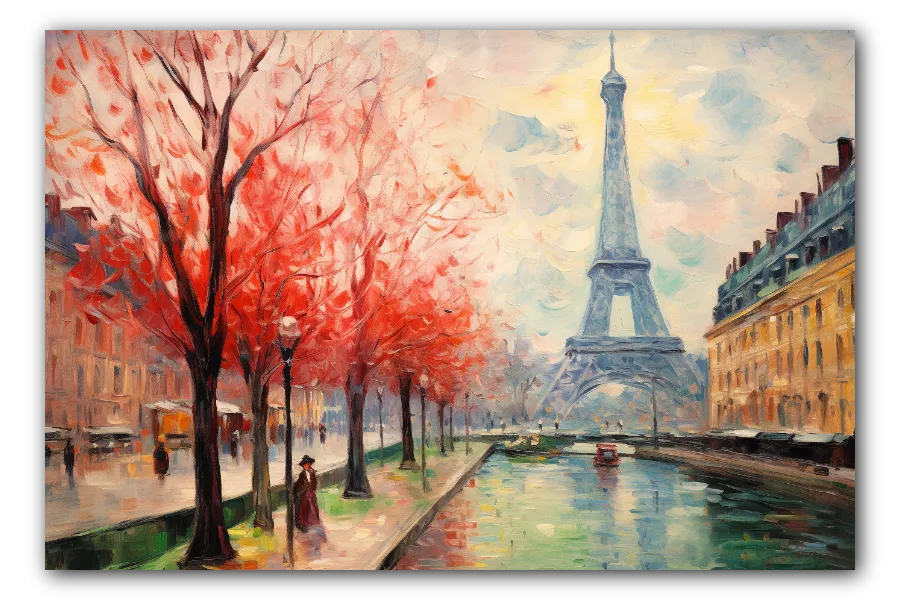Autumn Whispers in Paris artwork