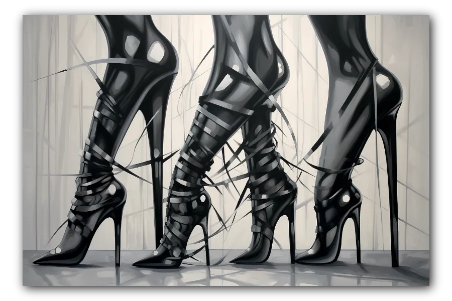 Heels and Leather artwork