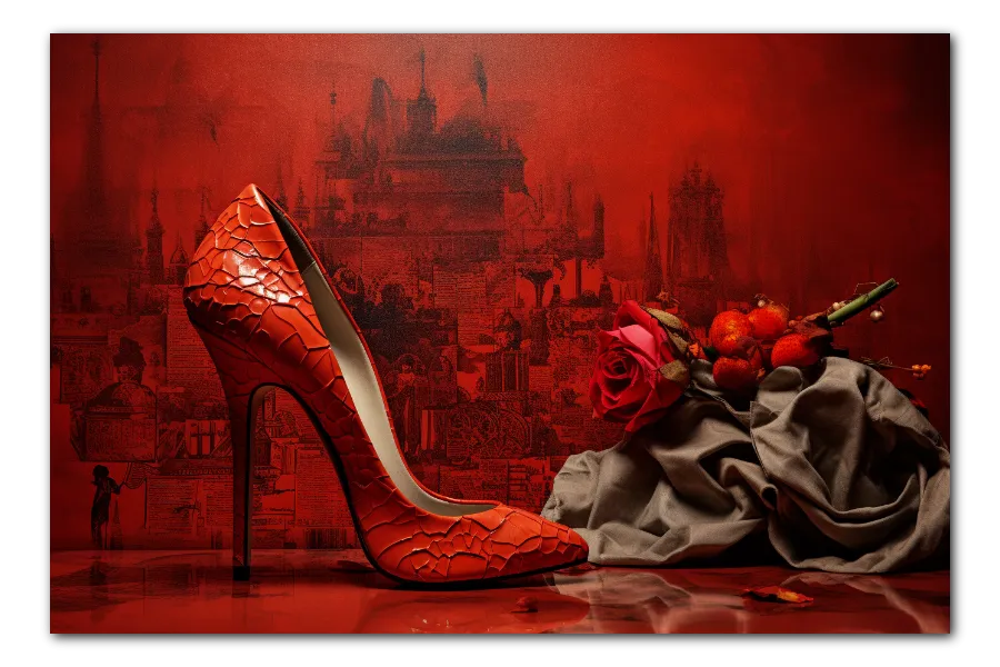 Heels and Roses artwork